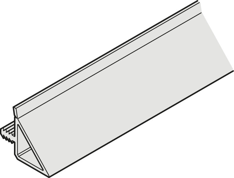 Slido F-Fl57 08B Kenar profil 1200mm