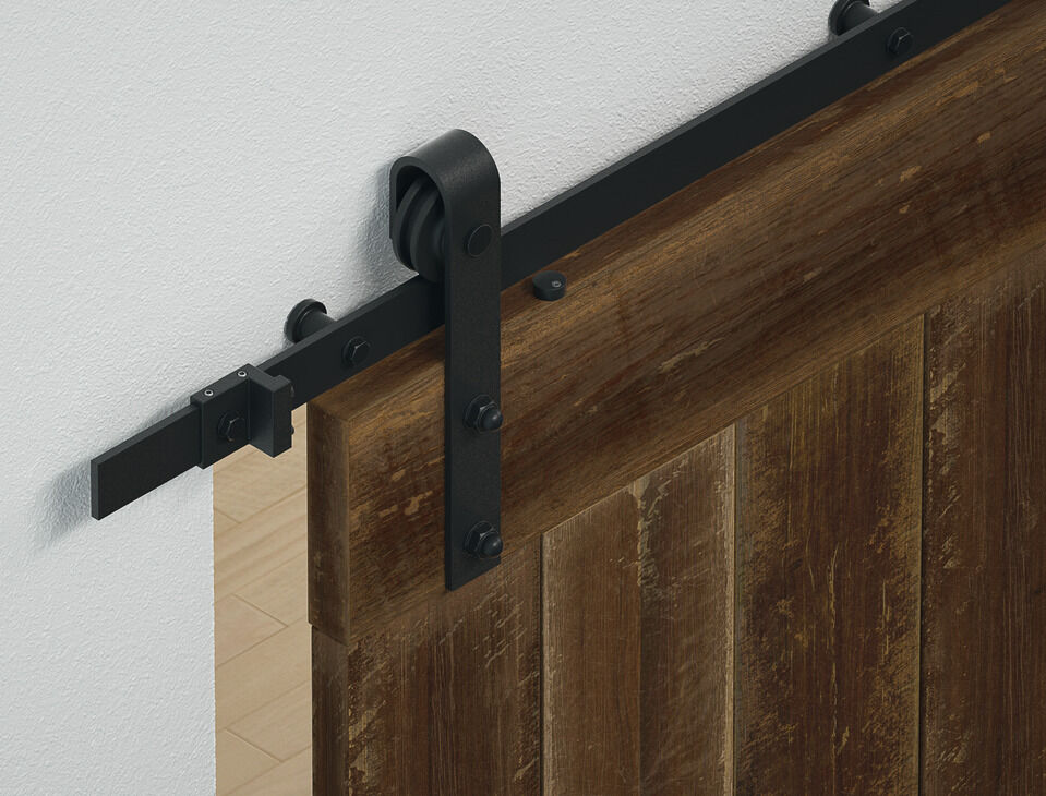 Kayar kapı donanımı, Häfele Slido D-Line42 100S, taşıyıcı raylı set