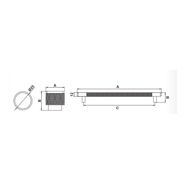 VERONA II Kulp antik bronz 160 mm 2