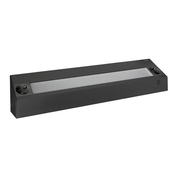 ELROND Prizli Tezgah Altı Aydınlatma Siyah 450mm