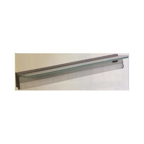 Aydınlatmalı Raf Alüminyum Gümüş 600mm