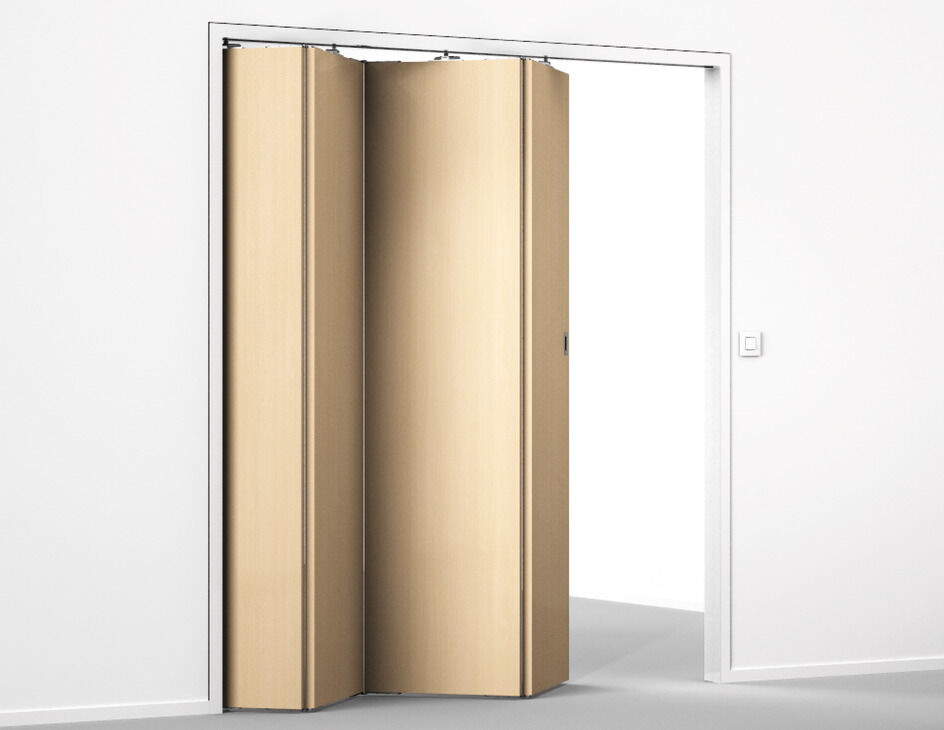 Kayar kapı donanımı, Häfele Slido D-Fold871 50K, set