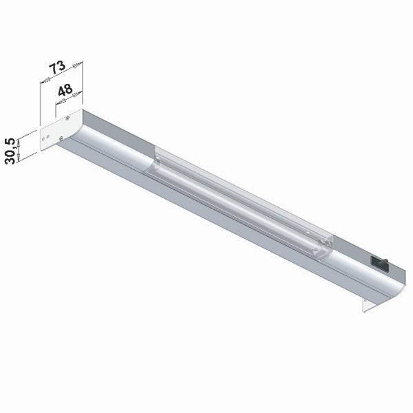 Prima DR Raf Altı Aydınlatma 560mm