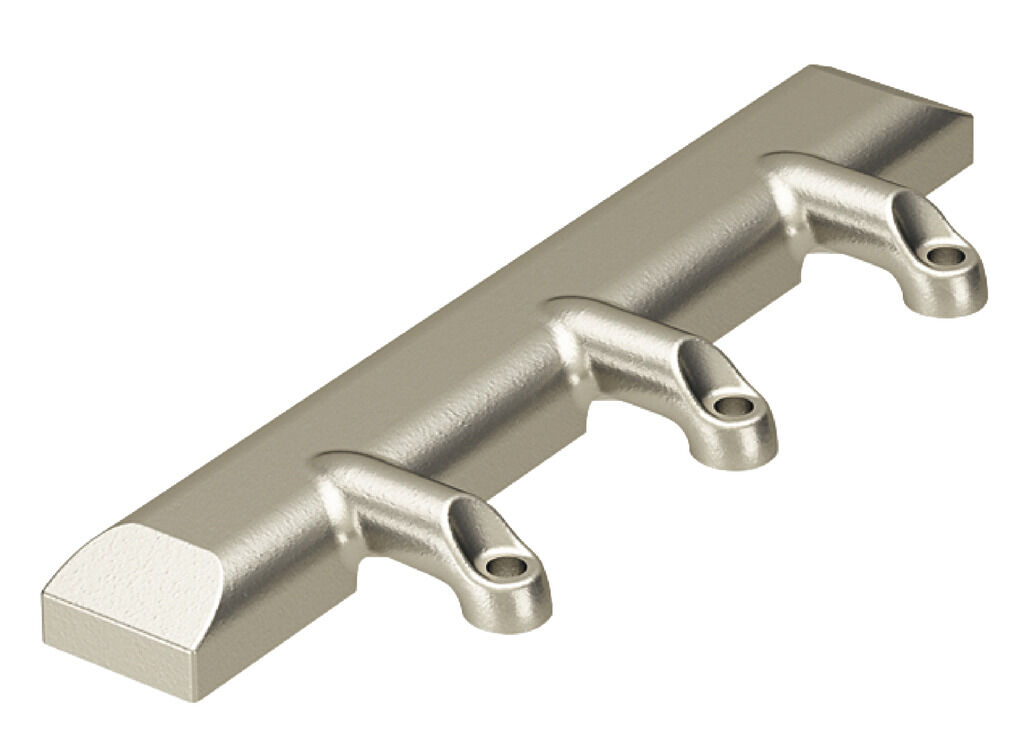 Adaptör, 20 mm alüminyum çerçeveli düşer / kalkar kapaklar için