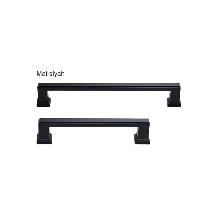 MELE Kulp mat siyah 192mm