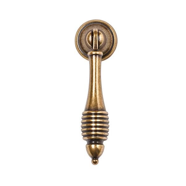 DROP Düğme Kulp Antik Bronz