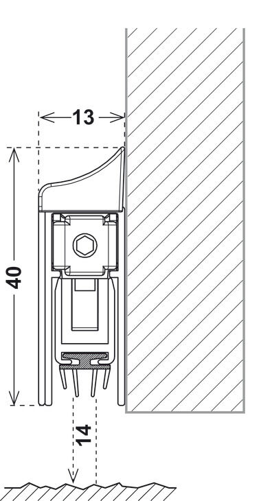 Kapı Altı Giyotin, HÄFELE ZONE SURFACE 2