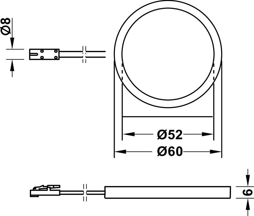 Spot LED, HÄFELE LARE, 12 V, 1,5 W, Yüzeye Montaj 3