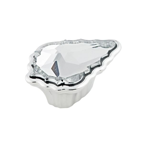 GLAM JR Düğme kulp krom parlak 66mm
