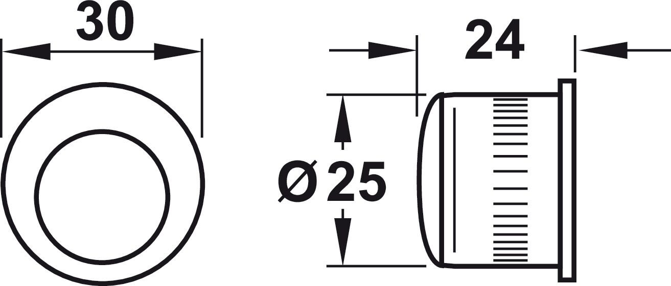 Cep kapı kolu, Kayar Kapılarda Gömme Kilit İçin 2