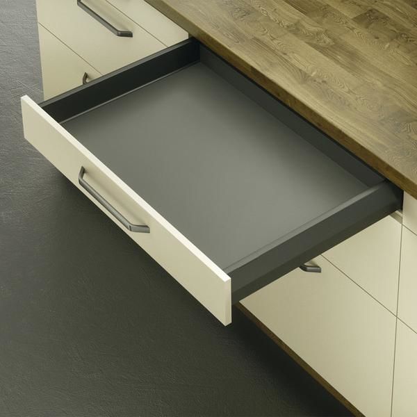 MATRIX BOX P Çekmece Seti Antrasit Dübelli 18/92/450-1200mm 50kg