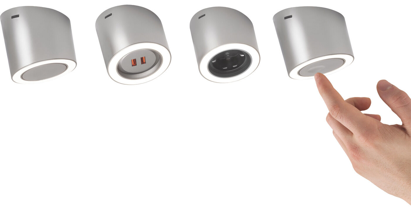 Tezgah Arası Aydınlatma, HÄFELE RING, Spot LED, 24 V, 3900 K