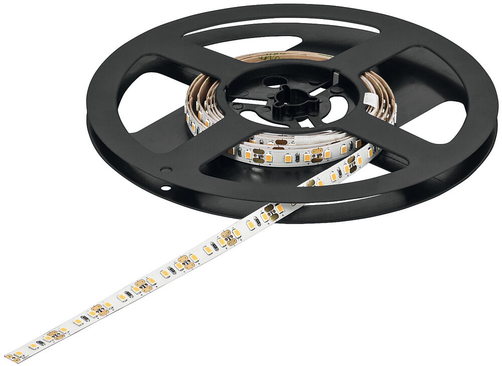 Şerit LED aydınlatma, Häfele Loox5 LED 2065 12 V 8 mm 2 pimli (monokrom), 120 LED/m, 4,8 W/m, IP20