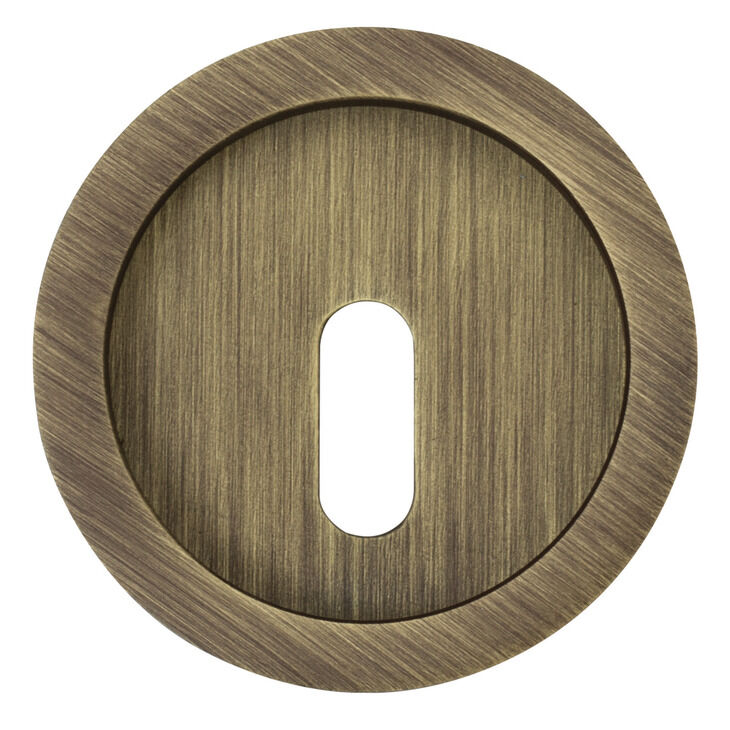 Gömme Kapı Kolu, ROUND, Ahşap Kapı, Pirinç, HÄFELE ROUND Gömme Kulp