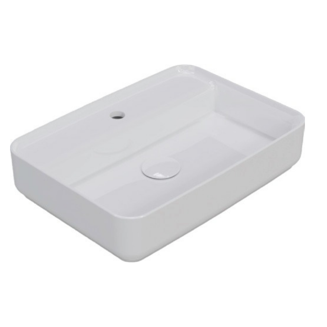 MILAGRO SB Lavabo,parlak beyaz,550x400mm