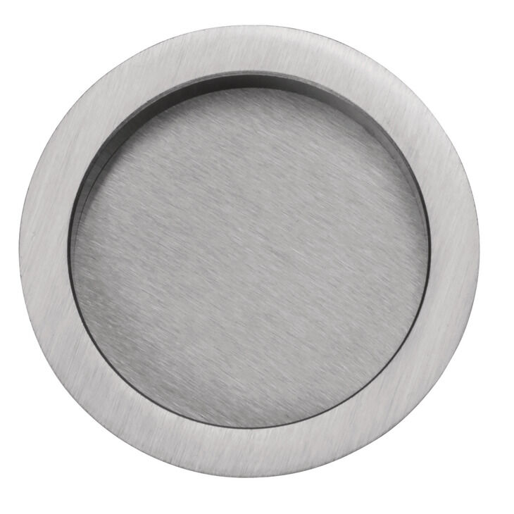 Gömme Kapı Kolu, ROUND, Ahşap Kapı, Pirinç, HÄFELE ROUND Gömme Kulp