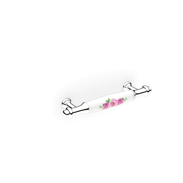 ROZE Mobilya Kulpu Parlak Krom 96mm