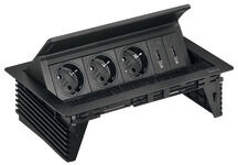 Built-in sock.element 3Schuko/2USB bla.